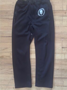Number nine skull track pants